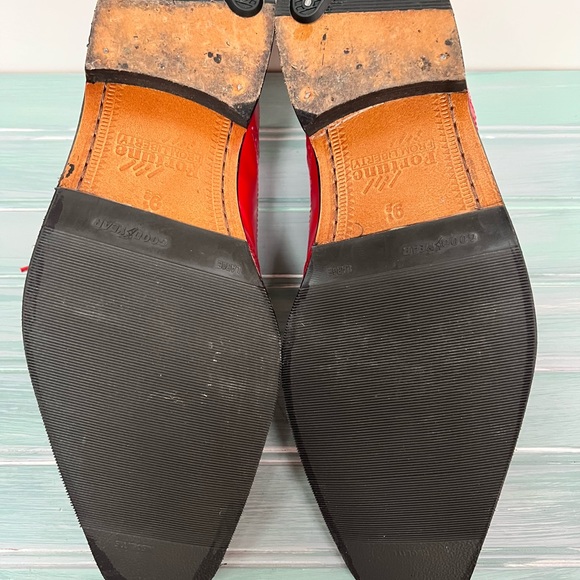 Fortune From Liberty RED Wingtip Shoes - Picture 8 of 8